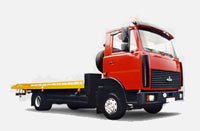 Lorry MAZ-437040-080: dimensions, tonnage and other parameters