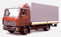 Lorry MAZ-437141-277,-237: dimensions, tonnage and other parameters