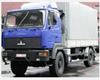 Lorry MAZ-530905 (once roll): dimensions, tonnage and other parameters
