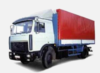 Lorry MAZ-533605-221: dimensions, tonnage and other parameters