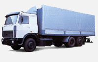 Lorry MAZ-630300-2121: dimensions, tonnage and other parameters