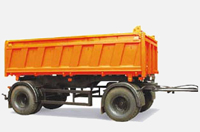 Dump trailer MAZ-856100-024: dimensions, tonnage and other parameters