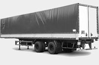 Semi trailer 80m3 MAZ-938662-013: dimensions, tonnage and other parameters