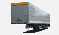 Semi trailer 82m3 MAZ-975800: dimensions, tonnage and other parameters