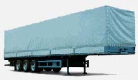 Semi trailer 82m3 MAZ-9758: dimensions, tonnage and other parameters