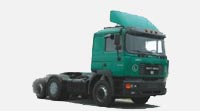 Row truck MAZ-MAN-640168: dimensions, tonnage and other parameters