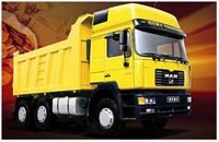 Dump truck MAZ-MAN-651268: dimensions, tonnage and other parameters