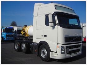 Row truck Volvo FH13 6x2 FH 62T B3LH1: dimensions, tonnage and other parameters