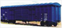 Freight Car Covered 68t: dimensions, tonnage and other parameters