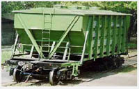 Freight Car Freight car-hopper for cement 19-758: dimensions, tonnage and other parameters