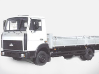 Lorry MAZ-437043-369, -329: dimensions, tonnage and other parameters