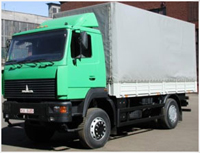 Lorry MAZ-530905 (twyce roll): dimensions, tonnage and other parameters
