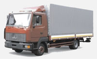 Lorry MAZ-437141-272: dimensions, tonnage and other parameters