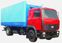 Lorry MAZ-533632-320: dimensions, tonnage and other parameters