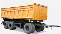 Dump trailer MAZ-856102-010: dimensions, tonnage and other parameters