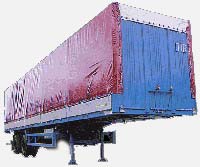 Semi trailer 80m3 MAZ-938662: dimensions, tonnage and other parameters